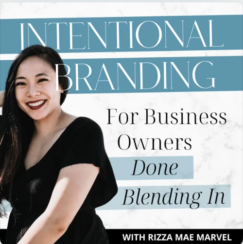 Intentional Branding podcast cover art after the audit